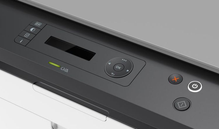 панель управления принтера МФУ HP Laser MFP 135a